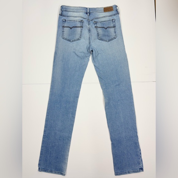Diesel Straizgee Slim Straight Low Rise Jeans Size 28 Made in USA - Picture 2 of 12